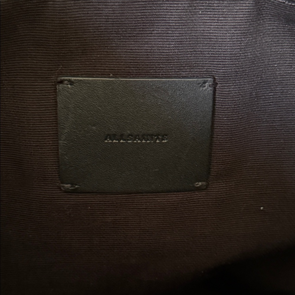 All Saints Kita Backpack Black - Picture 11 of 12